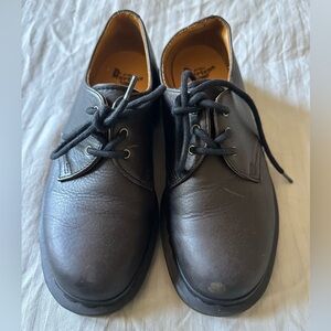 Dr. Martens Black Leather Oxfords